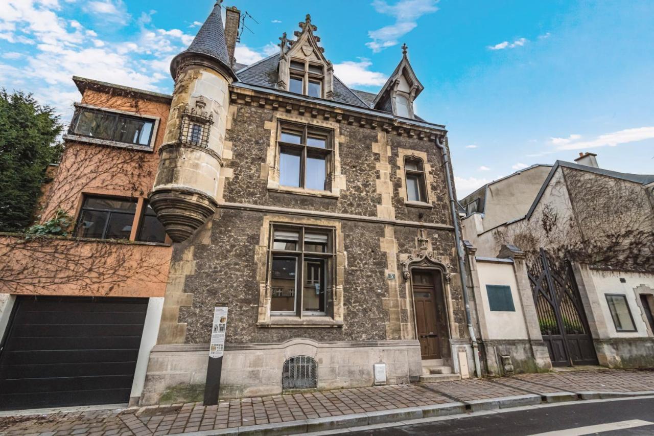 Tournelles Vue Cathedrale- Maison Climatisee Du Xvie Siecle Classee Leilighet Reims Eksteriør bilde